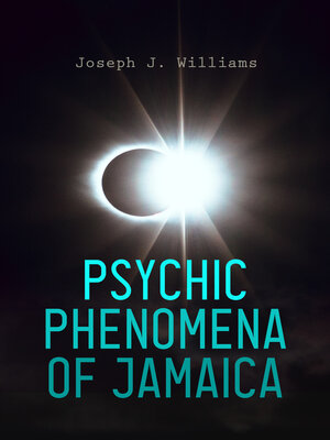 cover image of Psychic Phenomena of Jamaica